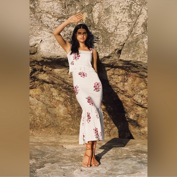 New🌟Anthropologie Pilcro Harness Tie Up Sandals Gladiator Leather Honey Brown - Picture 5 of 11